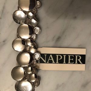 Bundle & Save! NEW! Napier silver stretchy bracket